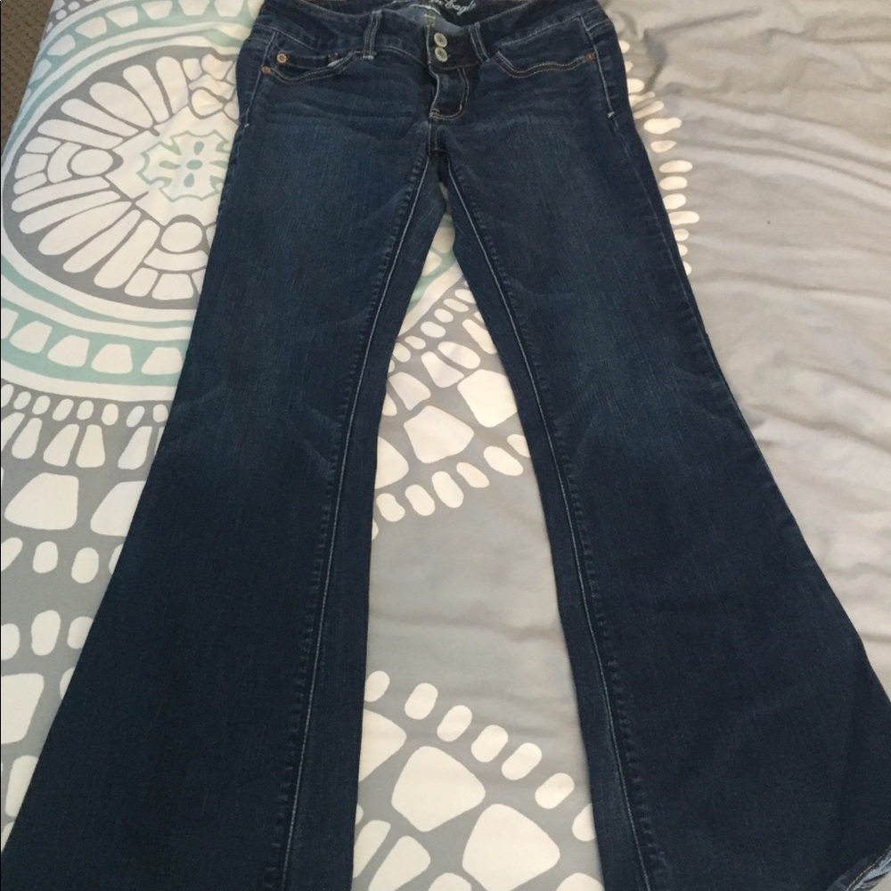 American Eagle artist flare jeans